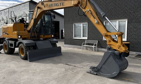 Колесный экскаватор HENGTE HT160W